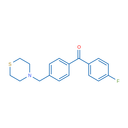 4-Fluoro-4'-thiomorpholinomethyl benzophenone 1g