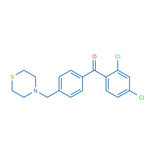 2,4-Dichloro-4'-thiomorpholinomethyl benzophenone 1g