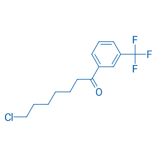 7-Chloro-1-oxo-1-(3-trifluoromethylphenyl)heptane 1g