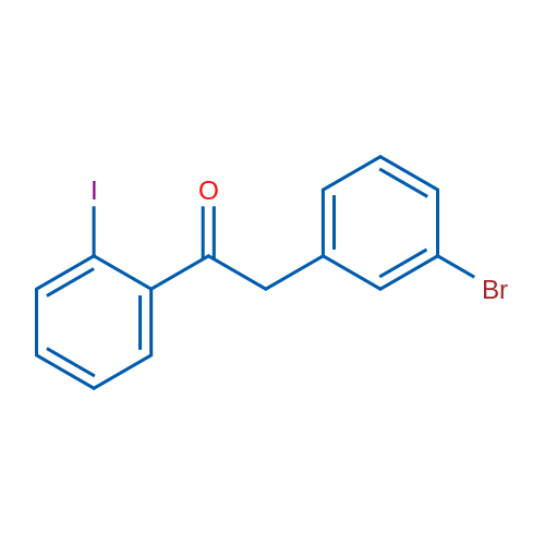 2-(3-Bromophenyl)-2'-iodoacetophenone 1g