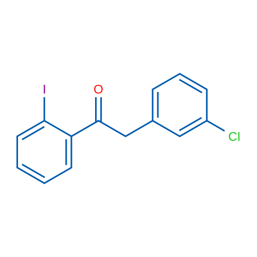 2-(3-Chlorophenyl)-2'-iodoacetophenone 1g