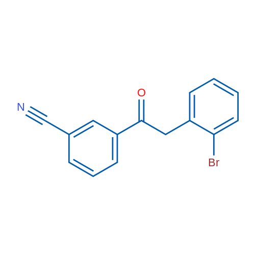2-(2-Bromophenyl)-3'-cyanoacetophenone 1g