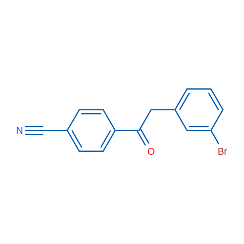 2-(3-Bromophenyl)-4'-cyanoacetophenone 1g