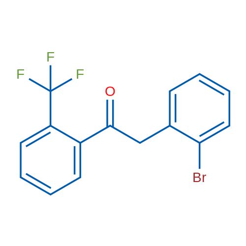 2-(2-Bromophenyl)-2'-trifluoromethylacetophenone 1g