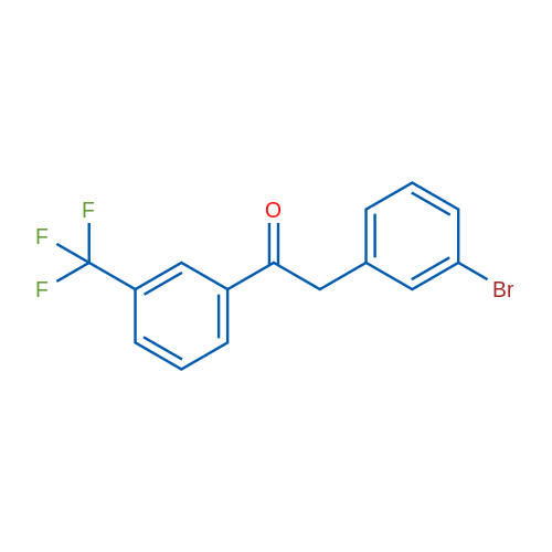 2-(3-Bromophenyl)-3'-trifluoromethylacetophenone 1g
