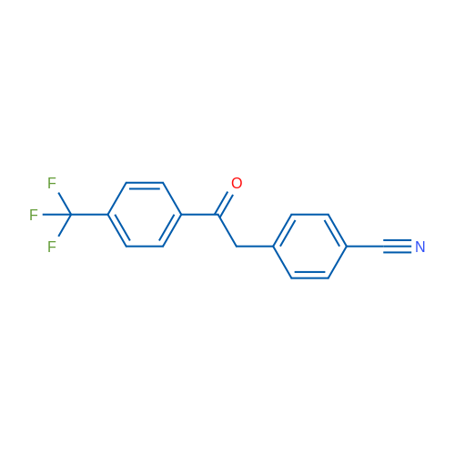 2-(4-Cyanophenyl)-4'-trifluoromethylacetophenone 1g