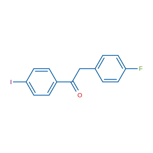 2-(4-Fluorophenyl)-4'-iodoacetophenone 5g