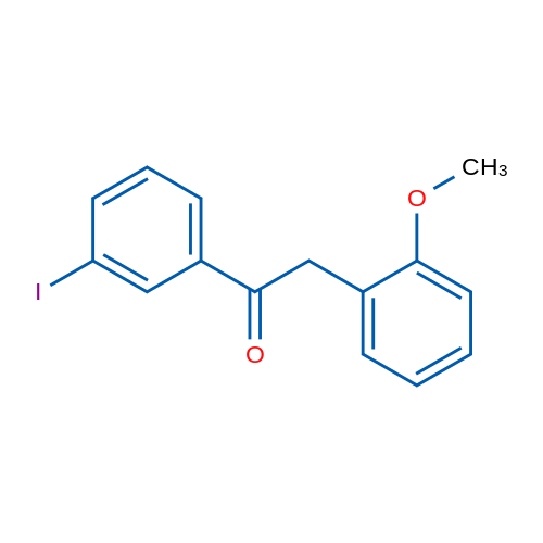 3'-Iodo-2-(2-methoxyphenyl)acetophenone 1g