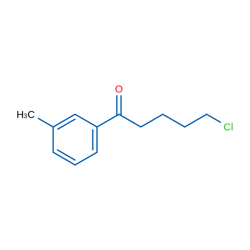 5-Chloro-1-(3-methylphenyl)-1-oxopentane 1g