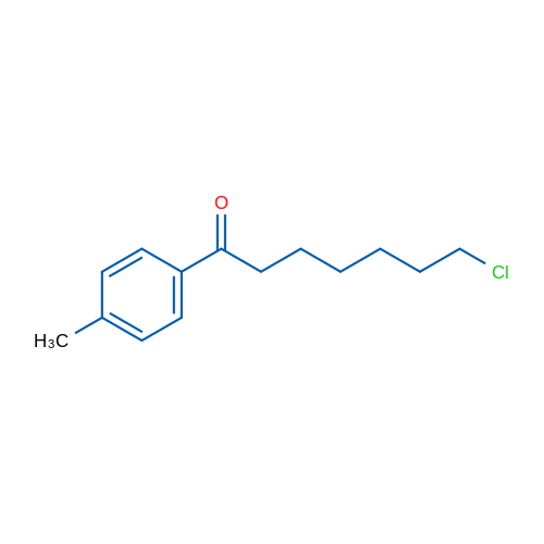 7-Chloro-1-(4-methylphenyl)-1-oxoheptane 1g