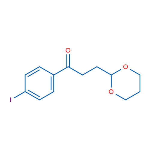 3-(1,3-Dioxan-2-yl)-4'-iodopropiophenone 1g