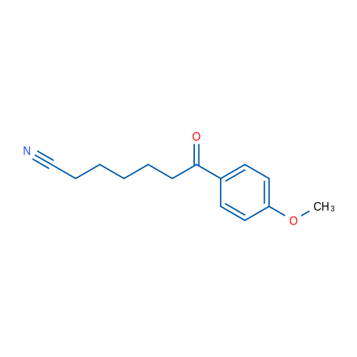7-(4-Methoxyphenyl)-7-oxoheptanenitrile 1g
