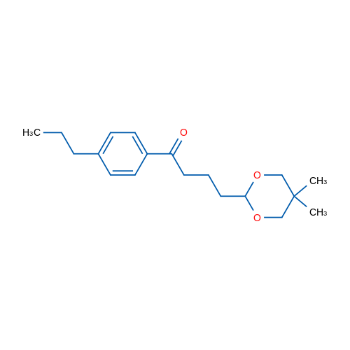 4-(5,5-Dimethyl-1,3-dioxan-2-yl)-4'-n-propylbutyrophenone 1g
