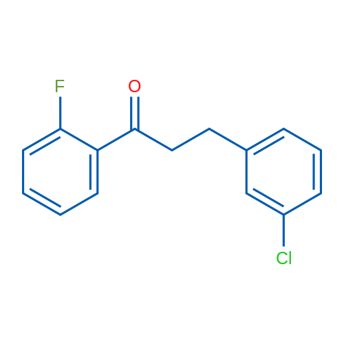 3-(3-Chlorophenyl)-2'-fluoropropiophenone 1g