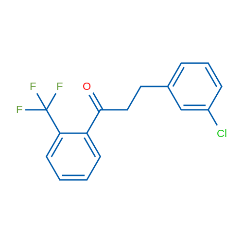 3-(3-Chlorophenyl)-2'-trifluoromethylpropiophenone 5g