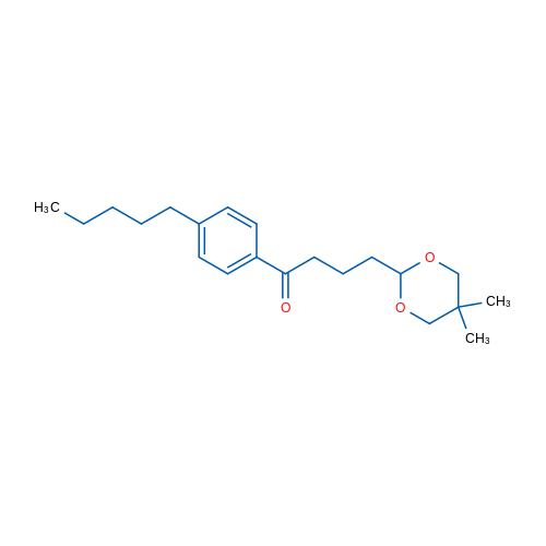 4-(5,5-Dimethyl-1,3-dioxan-2-yl)-4'-pentylbutyrophenone 1g