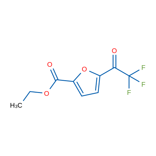 Ethyl 5-trifluoroacetyl-2-furanoate 1g