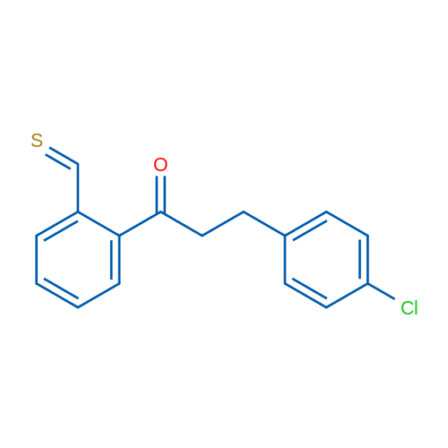 3-(4-Chlorophenyl)-2'-thiomethylpropiophenone 1g