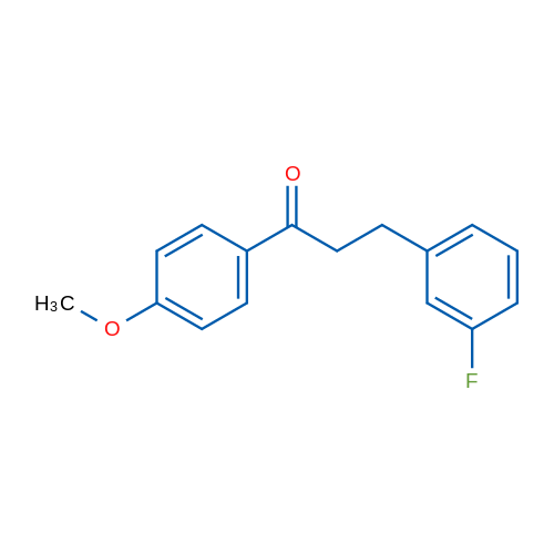 3-(3-Fluorophenyl)-4'-methoxypropiophenone 1g
