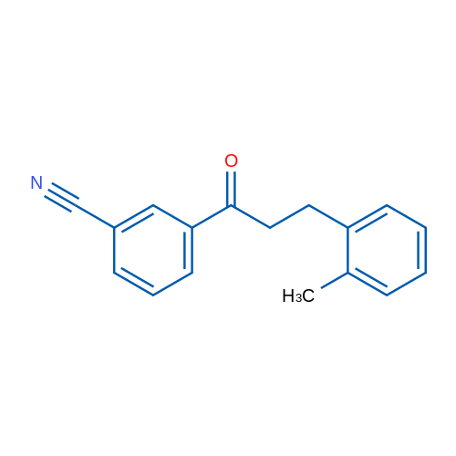 3'-Cyano-3-(2-methylphenyl)propiophenone 1g