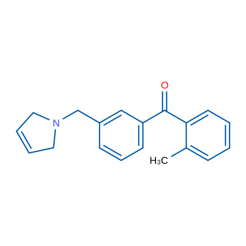 (3-((2,5-Dihydro-1H-pyrrol-1-yl)methyl)phenyl)(o-tolyl)methanone 1g