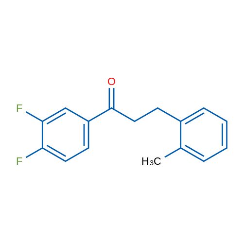 3',4'-Difluoro-3-(2-methylphenyl)propiophenone 1g