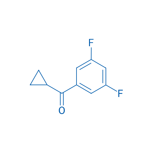 Cyclopropyl 3,5-difluorophenyl ketone 250mg