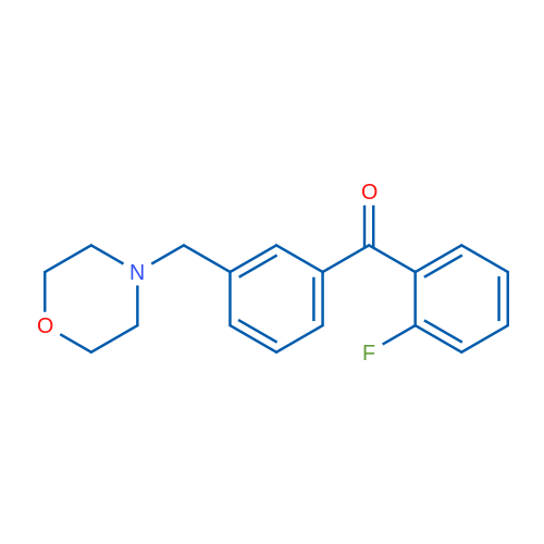 2-Fluoro-3'-morpholinomethyl benzophenone 1g