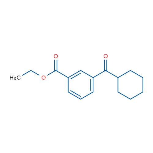 3-Carboethoxyphenyl cyclohexyl ketone 1g