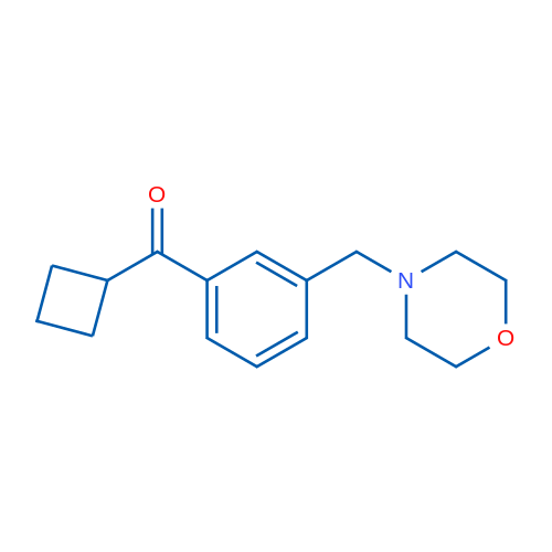 Cyclobutyl 3-(morpholinomethyl)phenyl ketone 1g