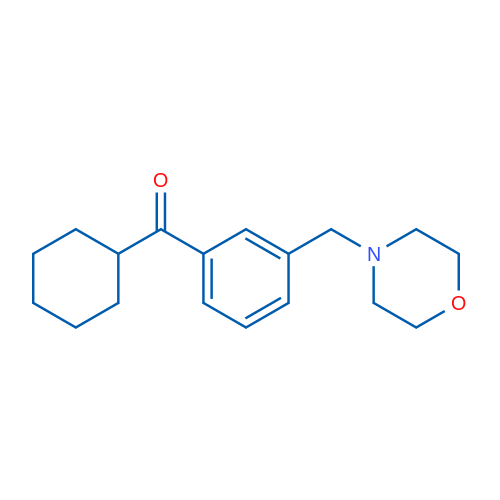 Cyclohexyl 3-(morpholinomethyl)phenyl ketone 1g
