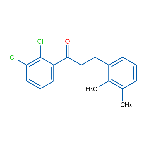2',3'-Dichloro-3-(2,3-dimethylphenyl)propiophenone 1g
