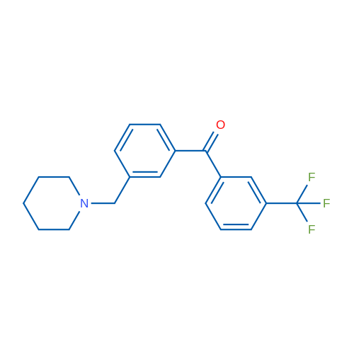 3'-Piperidinomethyl-3-trifluoromethylbenzophenone 1g