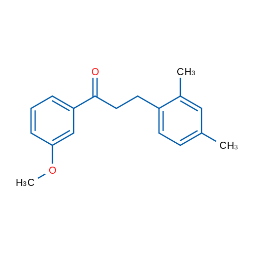3-(2,4-Dimethylphenyl)-3'-methoxypropiophenone 1g