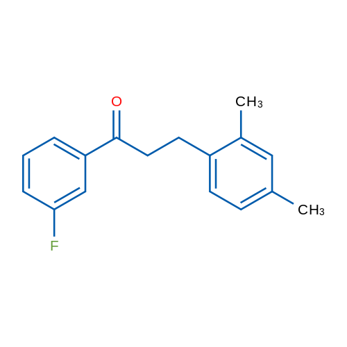 3-(2,4-Dimethylphenyl)-3'-fluoropropiophenone 1g