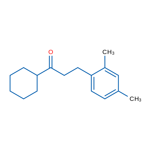 Cyclohexyl 2-(2,4-dimethylphenyl)ethyl ketone 1g