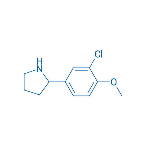 2-(3-Chloro-4-methoxyphenyl)pyrrolidine 1g