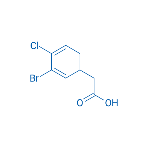 2-(3-Bromo-4-chlorophenyl)acetic acid 25g