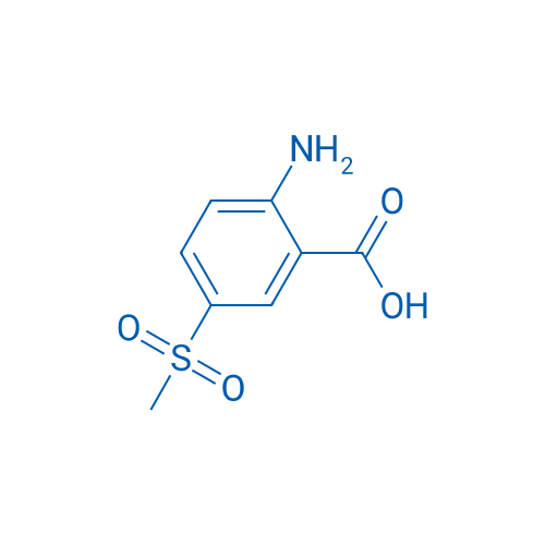 2-Amino-5-(methylsulfonyl)benzoic acid 250mg