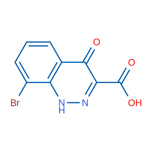 8-Bromo-4-oxo-1,4-dihydrocinnoline-3-carboxylic acid 1g