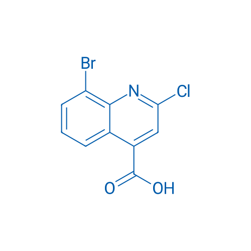 8-Bromo-2-chloroquinoline-4-carboxylic acid 250mg