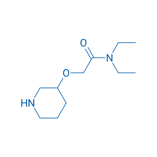 N,N-Diethyl-2-(piperidin-3-yloxy)acetamide 1g