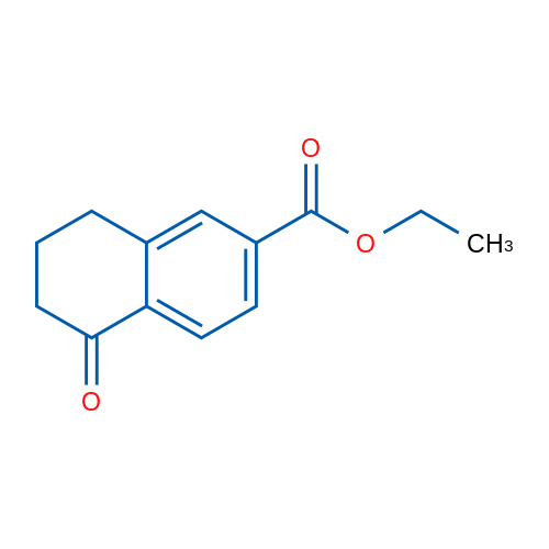 Ethyl 5-oxo-5,6,7,8-tetrahydronaphthalene-2-carboxylate 1g