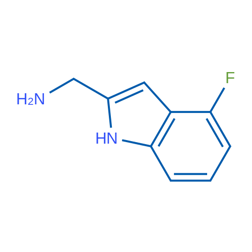 (4-Fluoro-1H-indol-2-yl)methanamine 1g