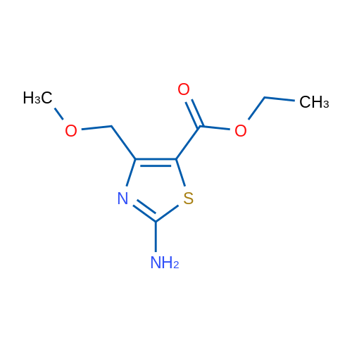 Ethyl 2-amino-4-(methoxymethyl)thiazole-5-carboxylate 1g
