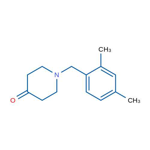 1-(2,4-Dimethylbenzyl)piperidin-4-one 1g