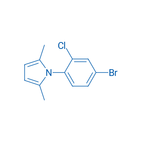 1-(4-Bromo-2-chlorophenyl)-2,5-dimethyl-1H-pyrrole 10g