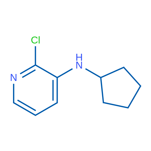 2-chloro-N-cyclopentylpyridin-3-amine 1g