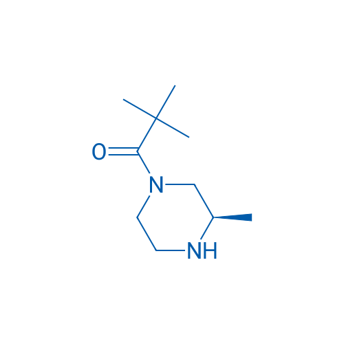 (R)-2,2-Dimethyl-1-(3-methylpiperazin-1-yl)propan-1-one 1g
