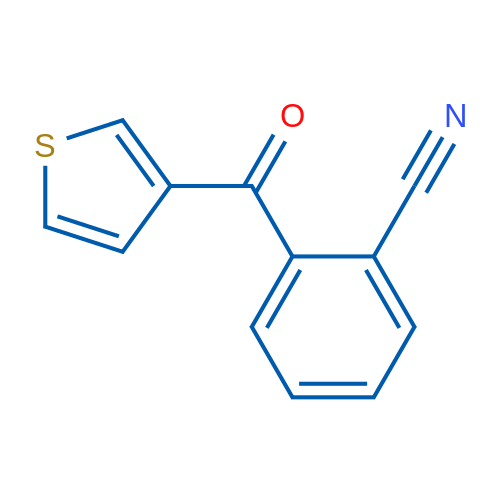 3-(2-Cyanobenzoyl)thiophene 1g